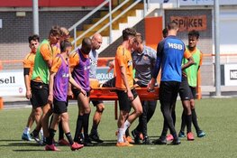 Volendam-aanvoerder Kevin Visser langdurig aan de kant