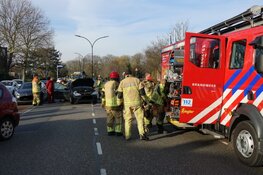 Botsing met drie auto&#39;s in Edam