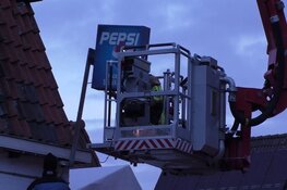 Reclamebord los gewaaid in Oosthuizen
