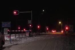 Storing bij overweg Oosthuizen