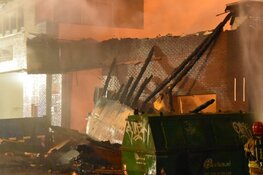 Uitslaande brand aan Dieselstraat in Volendam