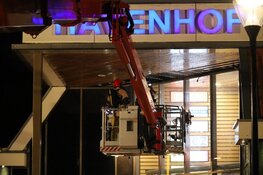 Brand bij winkelcentrum Havenhof, vermoedelijk door vuurwerk