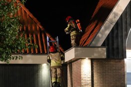 Brand bij winkelcentrum Havenhof, vermoedelijk door vuurwerk