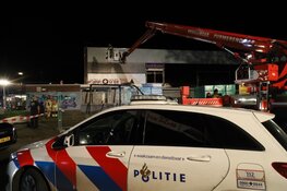 Brandje in voormalige sporthal
