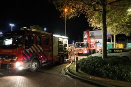 Brandje in voormalige sporthal