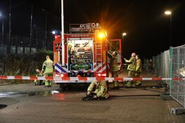 Brandje in voormalige sporthal