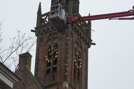 Brand in voormalige kerk Edam