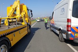 Vijf gewonden bij ongeluk op A7 bij Beets