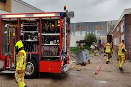 Brand in Dieselstraat zorgt voor flinke rookontwikkeling