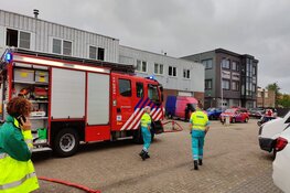 Brand in Dieselstraat zorgt voor flinke rookontwikkeling