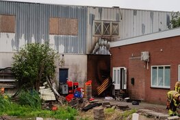 Brand in Dieselstraat zorgt voor flinke rookontwikkeling