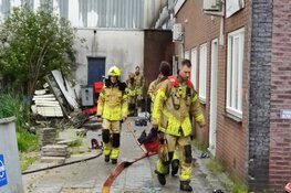 Brand in Dieselstraat zorgt voor flinke rookontwikkeling