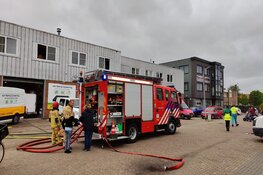 Brand in Dieselstraat zorgt voor flinke rookontwikkeling