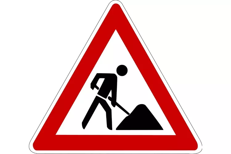 Wegwerkzaamheden Westeinde in Oosthuizen