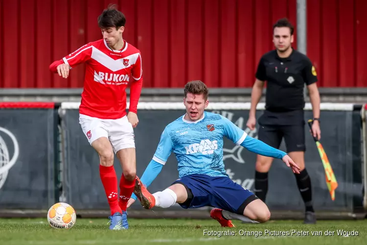 RKAV Volendam in blessuretijd naast Harkemase Boys