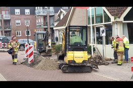 Gaslek in Oosthuizen is kapot getrokken hoofdleiding