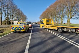 Slachtoffer overleden na ongeluk op N247