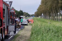 Zwaargewonde bij ernstig ongeval op N247, weg afgesloten