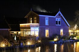 Brand in woning in Beets