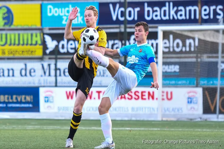 RKAV Volendam herstelt zich met knappe winst in Ermelo