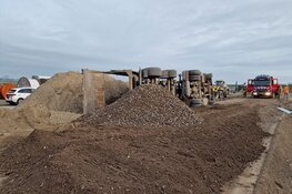 Ernstig arbeidsongeval tijdens dijkwerkzaamheden in Oosthuizen