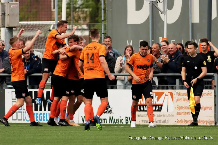 Koploper RKAV Volendam neemt afstand van concurrent SC Genemuiden