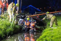 Bestuurder zwaargewond na ernstig eenzijdig ongeval in Edam