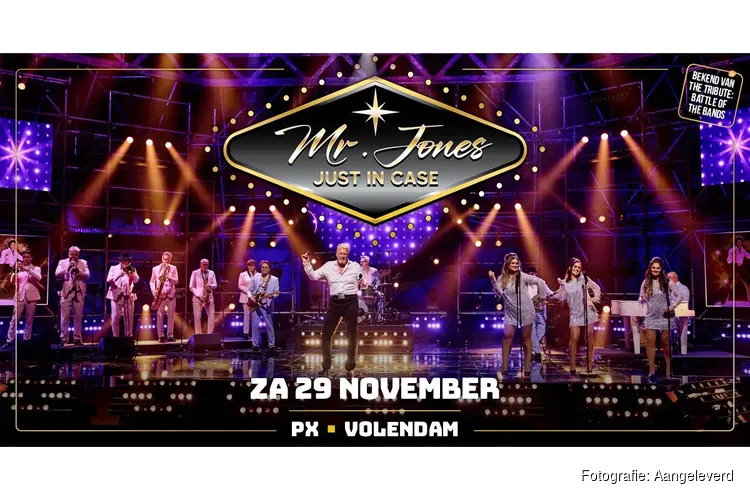 Allerlaatste tickets voor Mr. Jones & Just In Case in Volendam