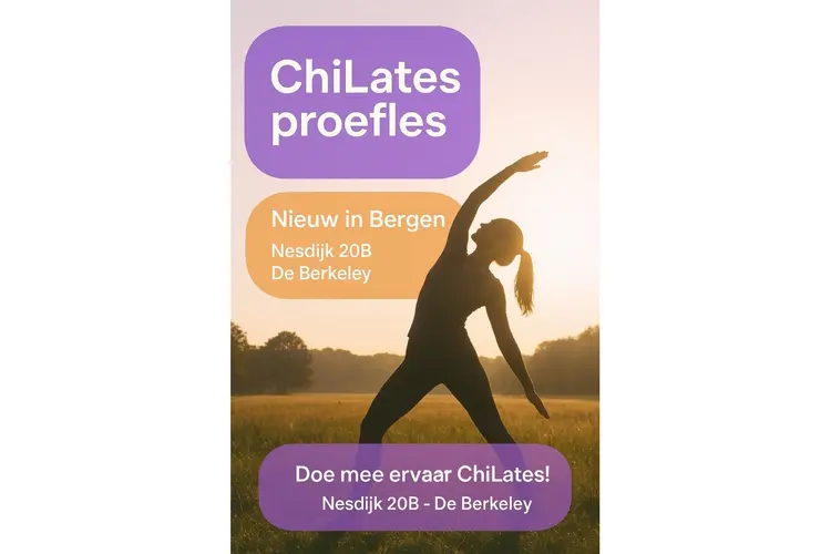 Geef je energie een boost met Chilates by Denisa!