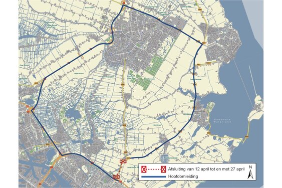 Start werkzaamheden N247 bij Amsterdam