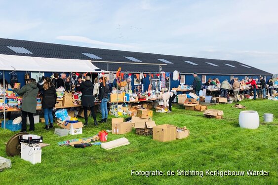 Zaterdag 9 mei a.s. jaarlijkse rommelmarkt Warder