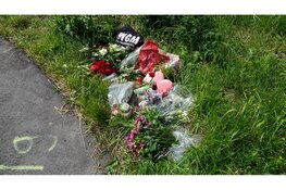 Eerbetoon langs de weg in Noordbeemster voor overleden Quincy (29) uit Edam