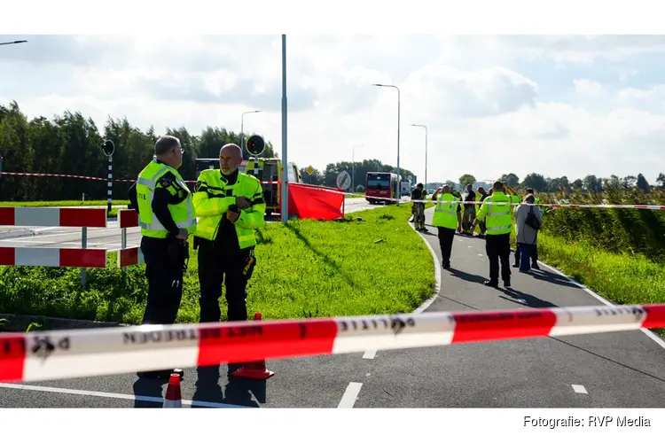 Persoon op scootmobiel overleden na aanrijding met ov bus in Edam