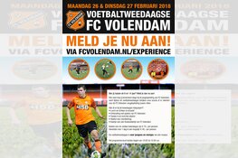 Voetbaltweedaagse in de voorjaarsvakantie