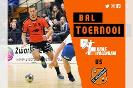 Handbal tegen voetbal in Volendam