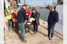 Werkzaamheden kademuur Haven Monnickendam afgerond