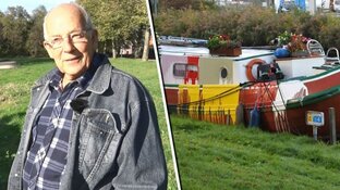 Vandalen besmeuren boot van Sjaak (80) met verf