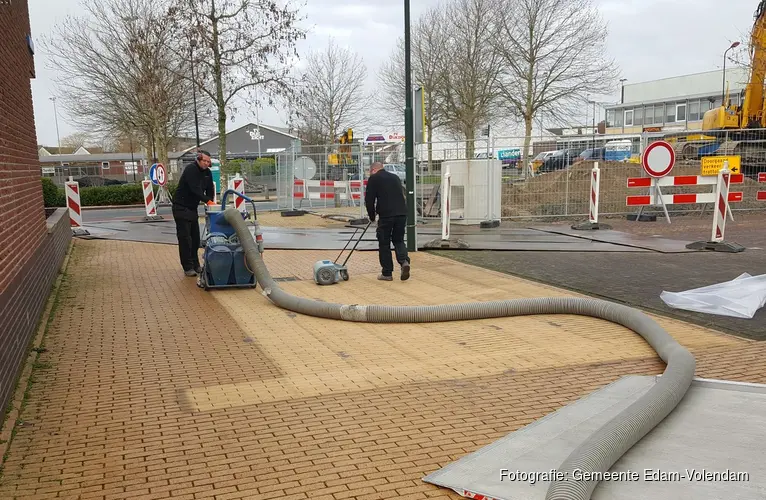 Oplossing voor gladde stenen Ooster- en Wester Ven. Wat vindt u?
