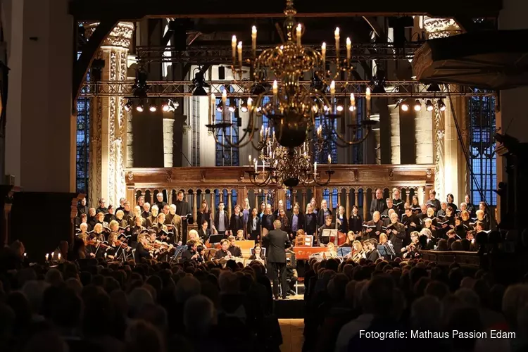 Matthaus Passion in Grote Kerk Edam op 19 april
