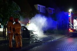 Auto in brand in Oosthuizen