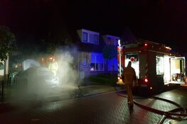 Auto in brand in Oosthuizen