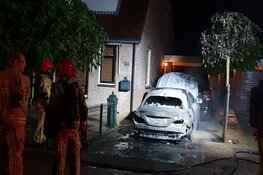 Auto in brand in Oosthuizen
