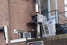 Brand in keuken woning Edam