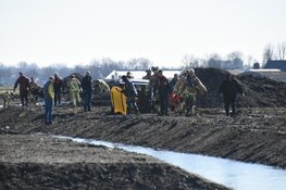 Jongen (13) zakt weg in drijfzand in Middelie