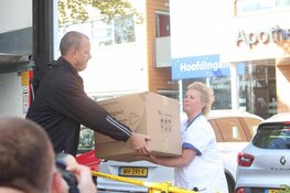 KRAS/Volendam overhandigt mondkapjes